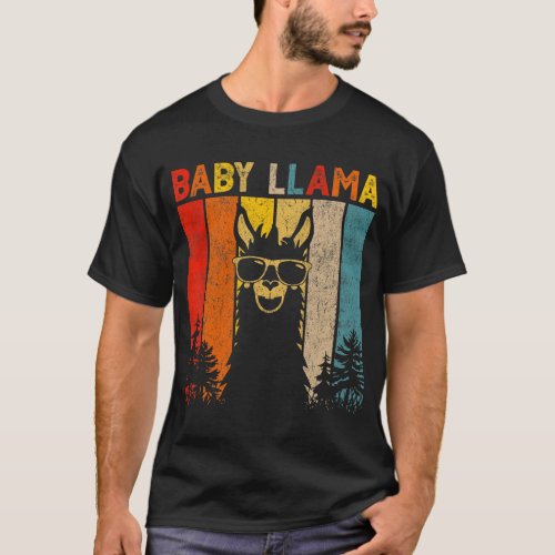 Baby Llama Lover For Mens Womens T-Shirt