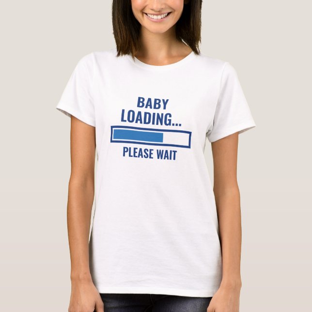 Baby Loading Maternity T-Shirt (Front)