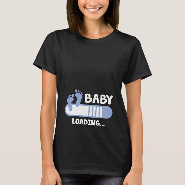 Baby Loading Maternity T-Shirt (Front)