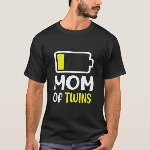 Baby Loading Mom Of Twins Pregnancy Mothers Day  T_Shirt