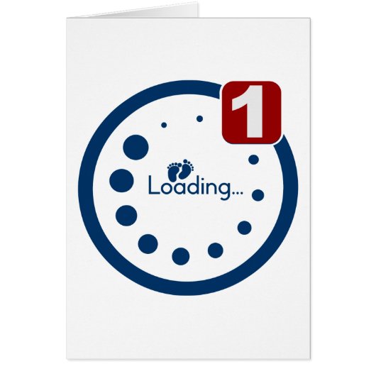 Baby Loading Plus Notification Cards (Front)
