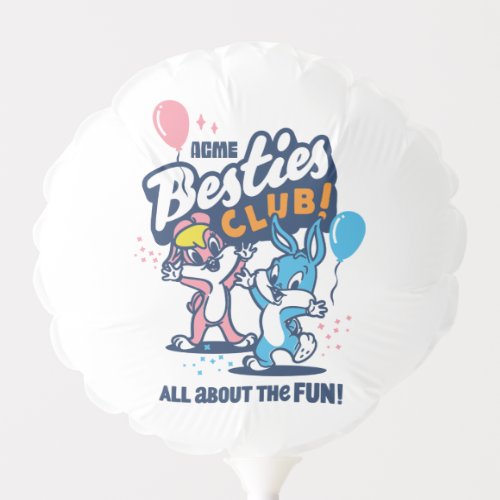 Baby Lola and BUGS BUNNY _ Besties Club Balloon