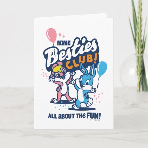 Baby Lola and BUGS BUNNYâ _ Besties Club Card