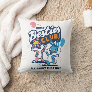 Baby Lola and BUGS BUNNY™ - Besties Club! Throw Pillow
