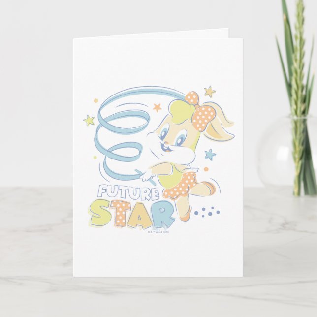 Baby Lola Bunny Future Star Card (Front)