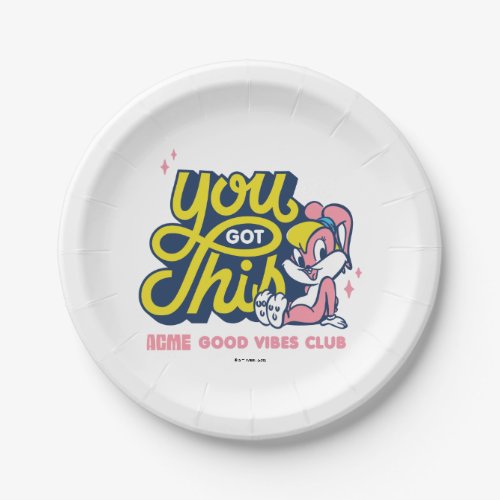 Baby Lola Bunny _ You Got This Paper Plates