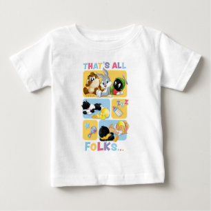Baby LOONEY TUNES™ Characters   That's All Folks Baby T-Shirt