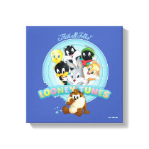 Baby LOONEY TUNES™ Logo | That's All Folks Canvas Print