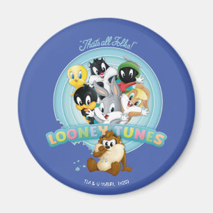 Baby LOONEY TUNES™ Logo That's All Folks Magnet