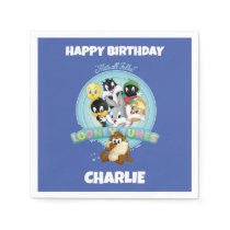 Baby LOONEY TUNES™ Logo | That's All Folks Napkins