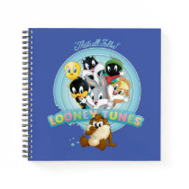 Baby LOONEY TUNES™ Logo | That's All Folks Notebook