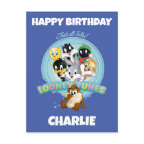 Baby LOONEY TUNES™ Logo | That's All Folks Postcard