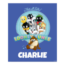 Baby LOONEY TUNES™ Logo | That's All Folks Poster