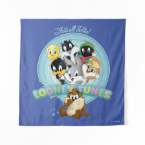 Baby LOONEY TUNES™ Logo | That's All Folks Tapestry