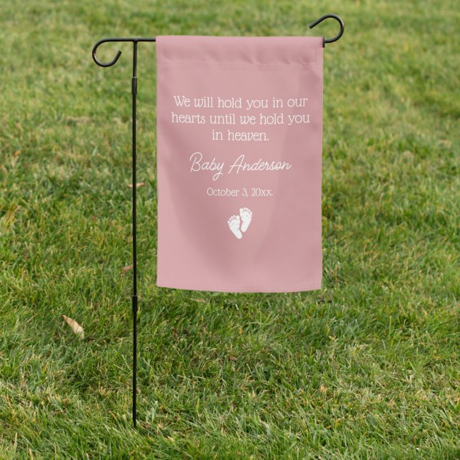 Baby Loss and Miscarriage Memorial Garden Flag (In SItu)