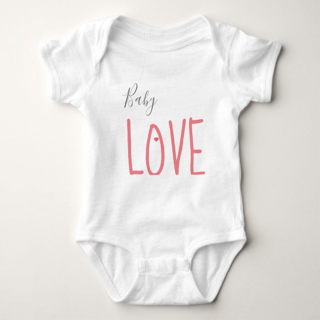 Baby Love Baby  Baby Bodysuit (Front)