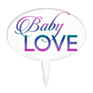 Baby Love Cake Topper