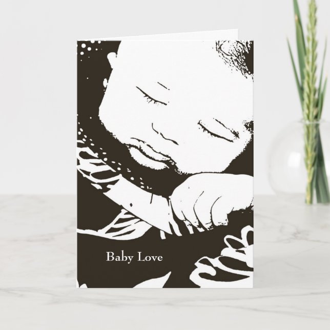 Baby love card (Front)