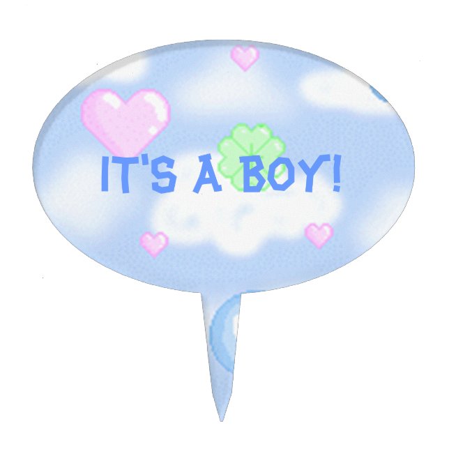 BABY LOVE COLECTION CAKE TOPPER (Front)