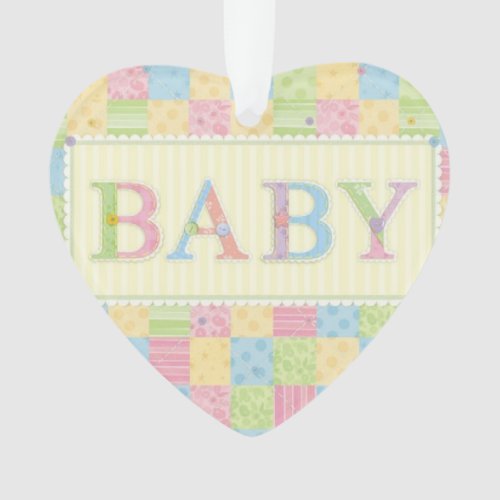 BABY LOVE COLLECTION ORNAMENT