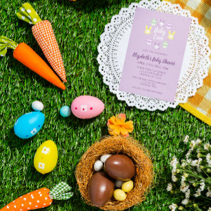 Baby Love Easter Baby Shower Invitation
