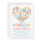 Baby Love Heart Shower Invitation