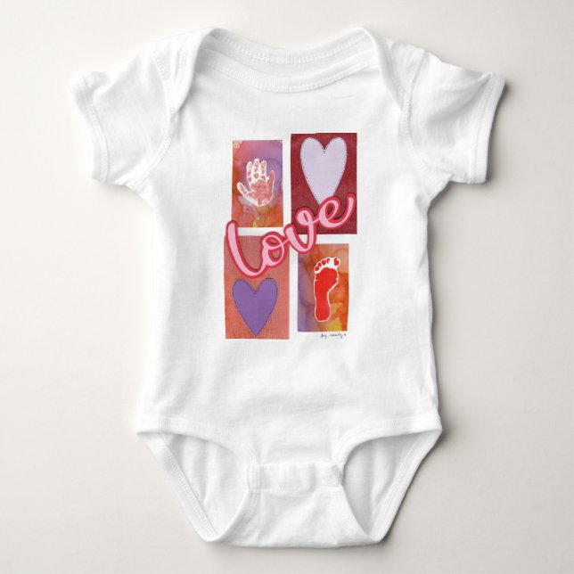 Baby Love - Kids Art for CHOC Baby Bodysuit (Front)
