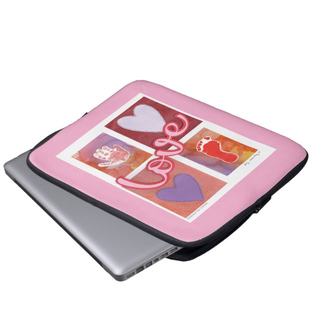 Baby Love - Kids Art for CHOC Laptop Sleeve (Front Bottom)
