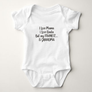 Baby Loves Grandma Bodysuit