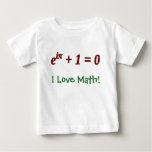 [ Thumbnail: Baby Loves Math! T-Shirt ]