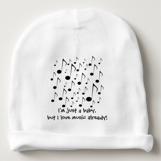 Baby Loves Music Already Beanie (Front)