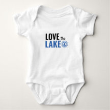 Baby loves the lake too