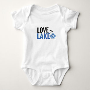 Baby loves the lake too bodysuit