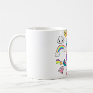 BABY LUCKY UNICORN MUG FOR SWEET GIRLS