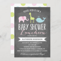 Baby Luncheon | Baby Shower Invitation