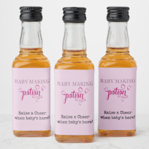 Mini Liquor Bottle Labels | Zazzle