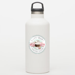 Baby Mama Social Club Aqua  Sticker