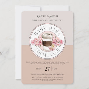 Baby Mama Social Club - Baby Shower Invitation