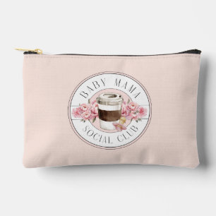Baby Mama Social Club Pink Accessory Pouch