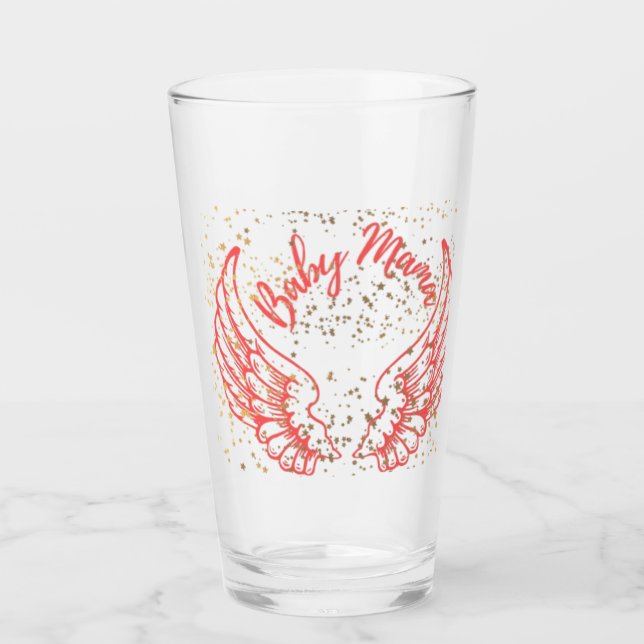 Baby Mama Stardust Glass (Front)