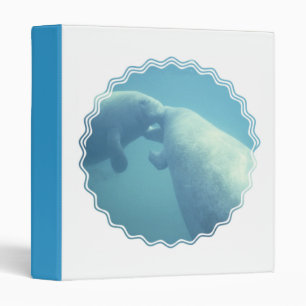 Baby Manatees Binder