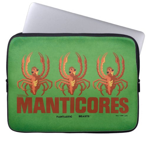 Baby Manticores Vintage Graphic Laptop Sleeve