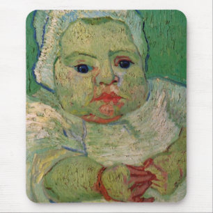 Baby Marcelle Roulin by Vincent van Gogh Mouse Pad