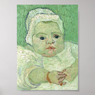 Baby Marcelle Roulin, Vincent van Gogh Poster