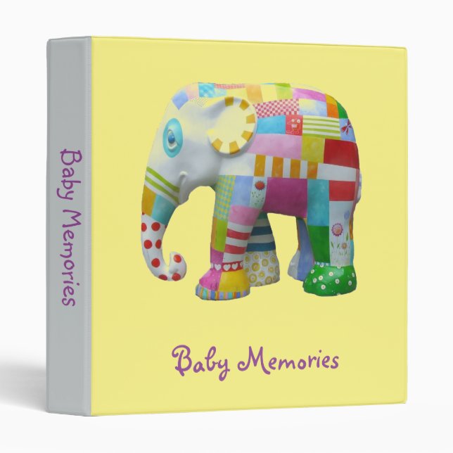 Baby Memories my baby keepsake folder portfolio (Front/Spine)
