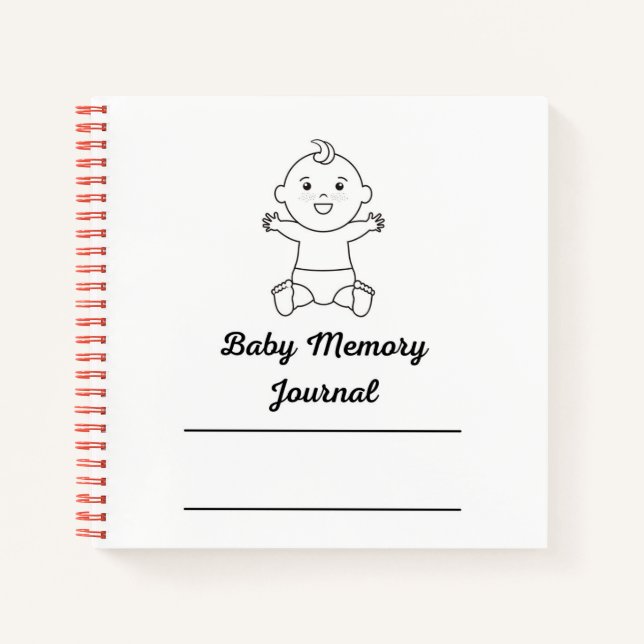 baby Memory Book First Year (Front)