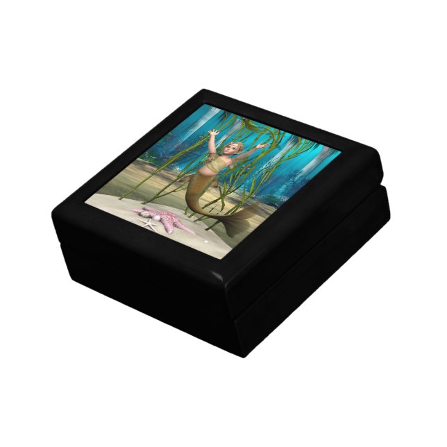 Baby Mermaid Jewelry Box (Side)