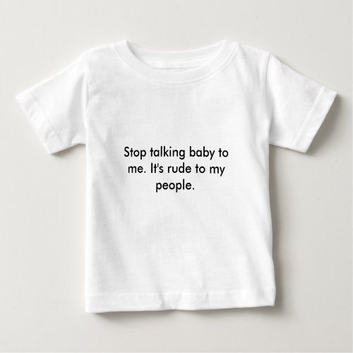 baby message baby T_Shirt