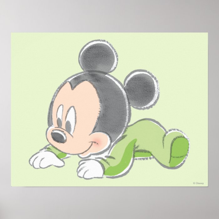 Baby Mickey Mouse 1 Print