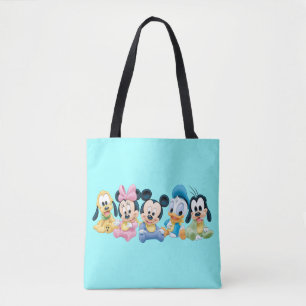 Baby Mickey Mouse and friends Tote Bag